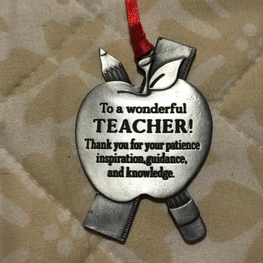 Teacher appreciation Ornaments